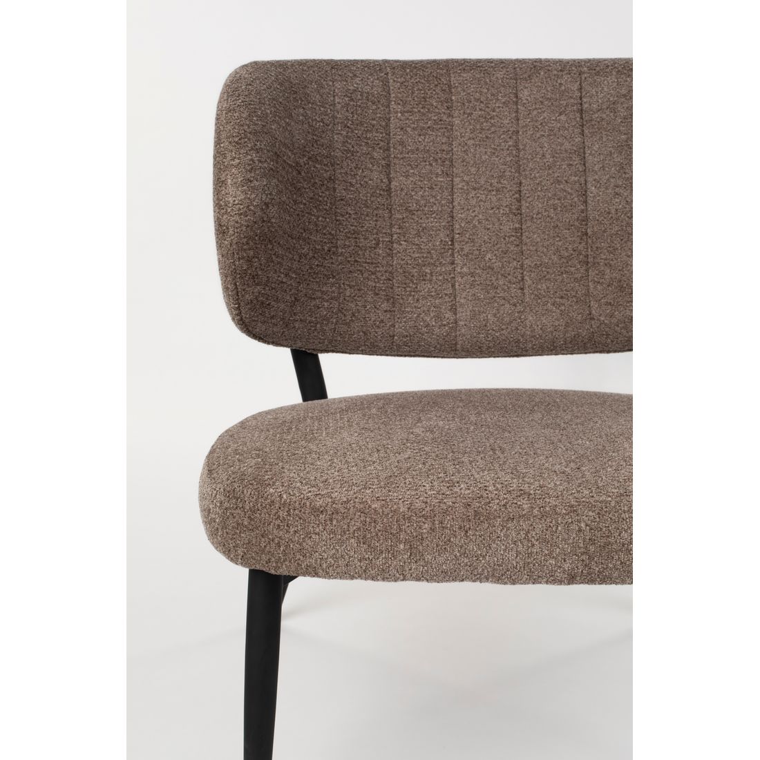 White Label Living Fauteuil Sanne Bruin - KwaliteitWonen.nl