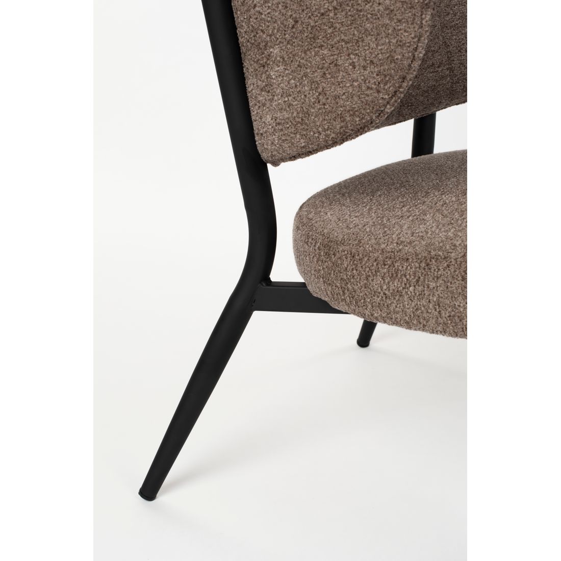 White Label Living Fauteuil Sanne Bruin - KwaliteitWonen.nl