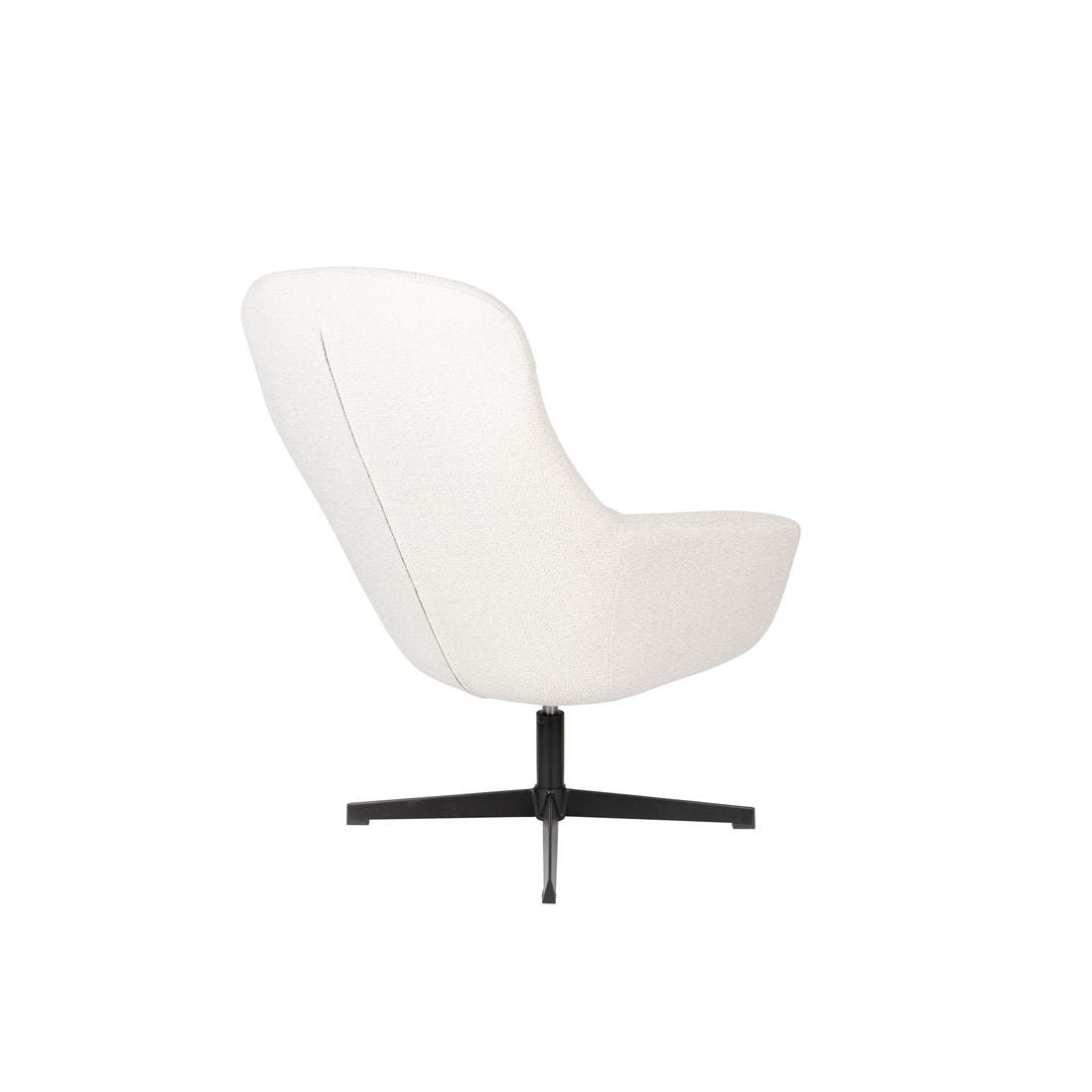 White Label Living Fauteuil Yuki Wit - KwaliteitWonen.nl