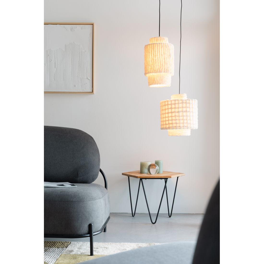 White Label Living Hanglamp Arjun Breed - KwaliteitWonen.nl