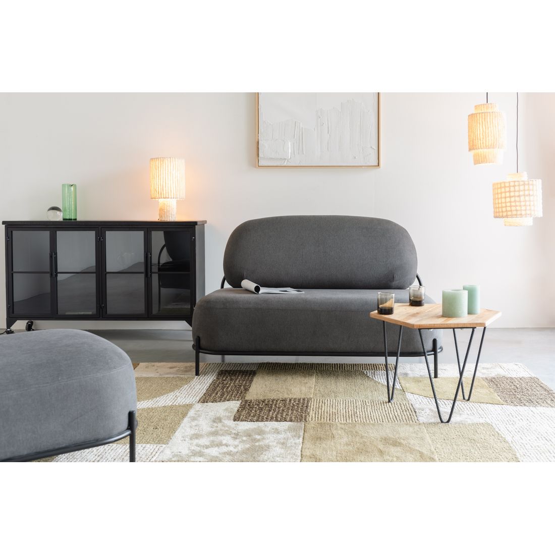 White Label Living Hanglamp Arjun Breed - KwaliteitWonen.nl
