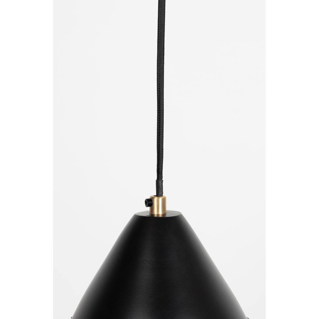 White Label Living Hanglamp Aysa Zwart Lang - KwaliteitWonen.nl
