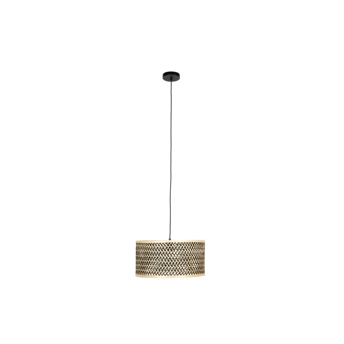 White Label Living Hanglamp Isla Bamboo S - KwaliteitWonen.nl