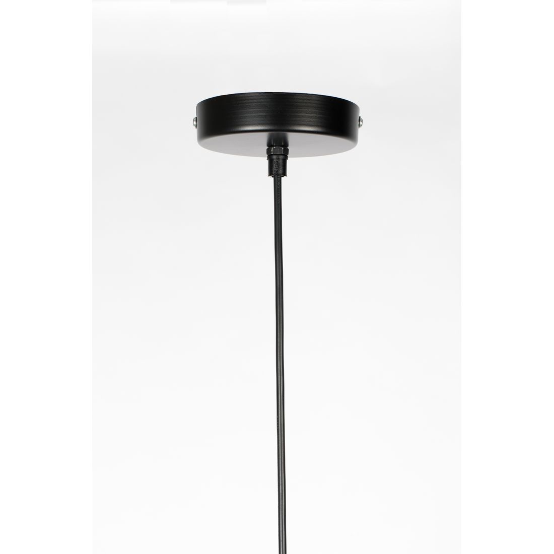 White Label Living Hanglamp Lena Zwart M - KwaliteitWonen.nl