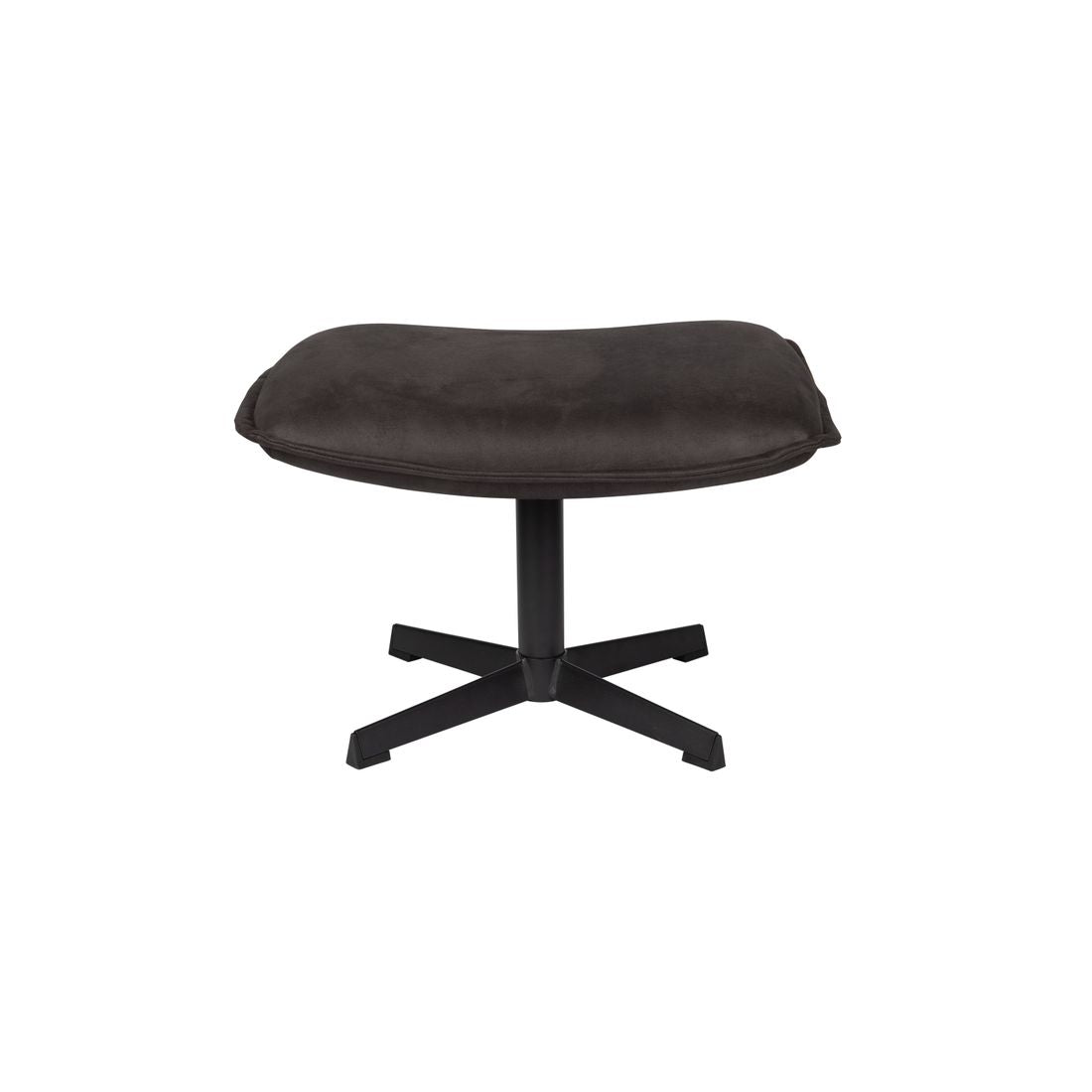 White Label Living Hocker John Antraciet - KwaliteitWonen.nl