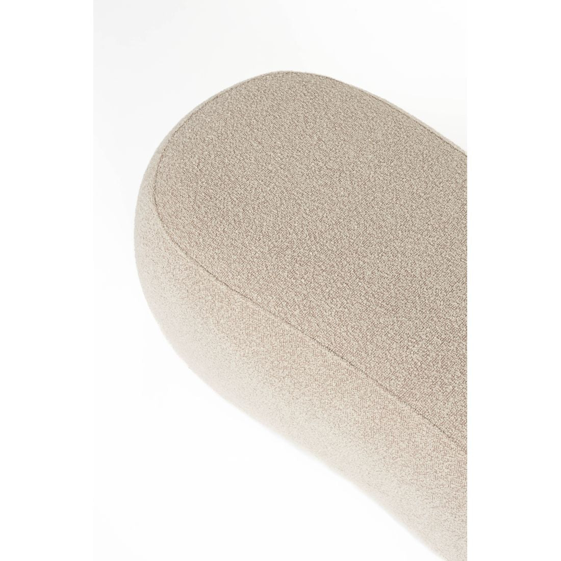 White Label Living Hocker Noxx Teddy Beige - KwaliteitWonen.nl