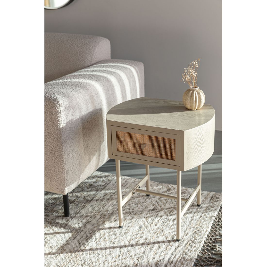 White Label Living Nachtkastje Amaya - KwaliteitWonen.nl