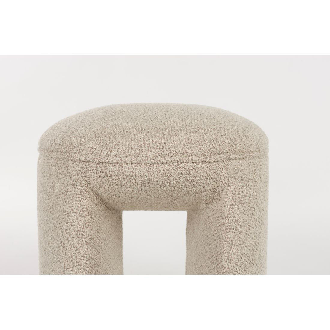 White Label Living Poef Noxx Beige - KwaliteitWonen.nl