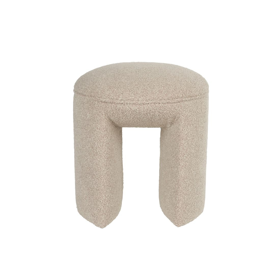 White Label Living Poef Noxx Beige - KwaliteitWonen.nl