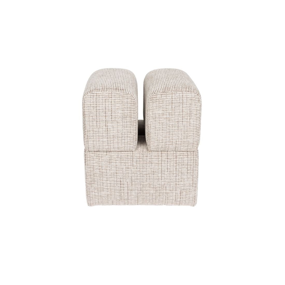 White Label Living Poef Staple Beige - KwaliteitWonen.nl
