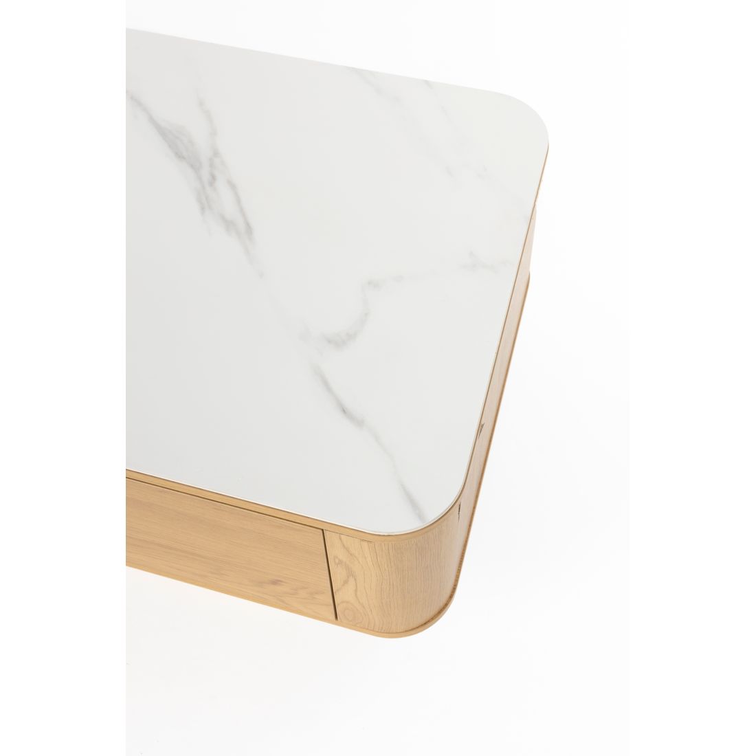 White Label Living Salontafel Almira Eiken - KwaliteitWonen.nl