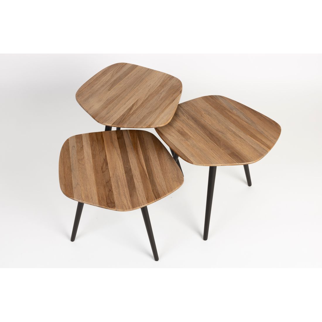 White Label Living Salontafel Cuties (Set van 3) - KwaliteitWonen.nl