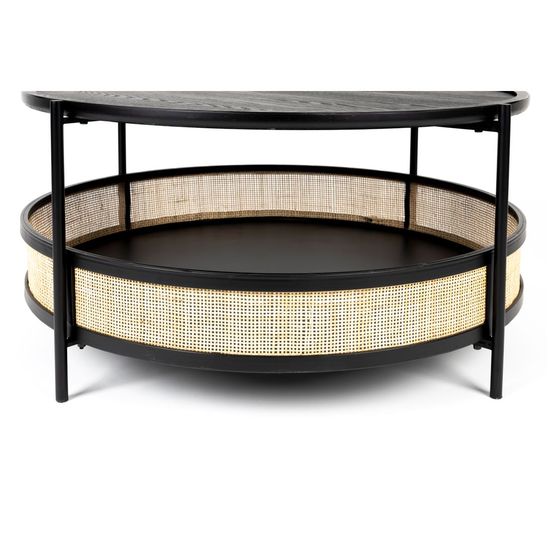 White Label Living Salontafel Makoto Zwart - KwaliteitWonen.nl