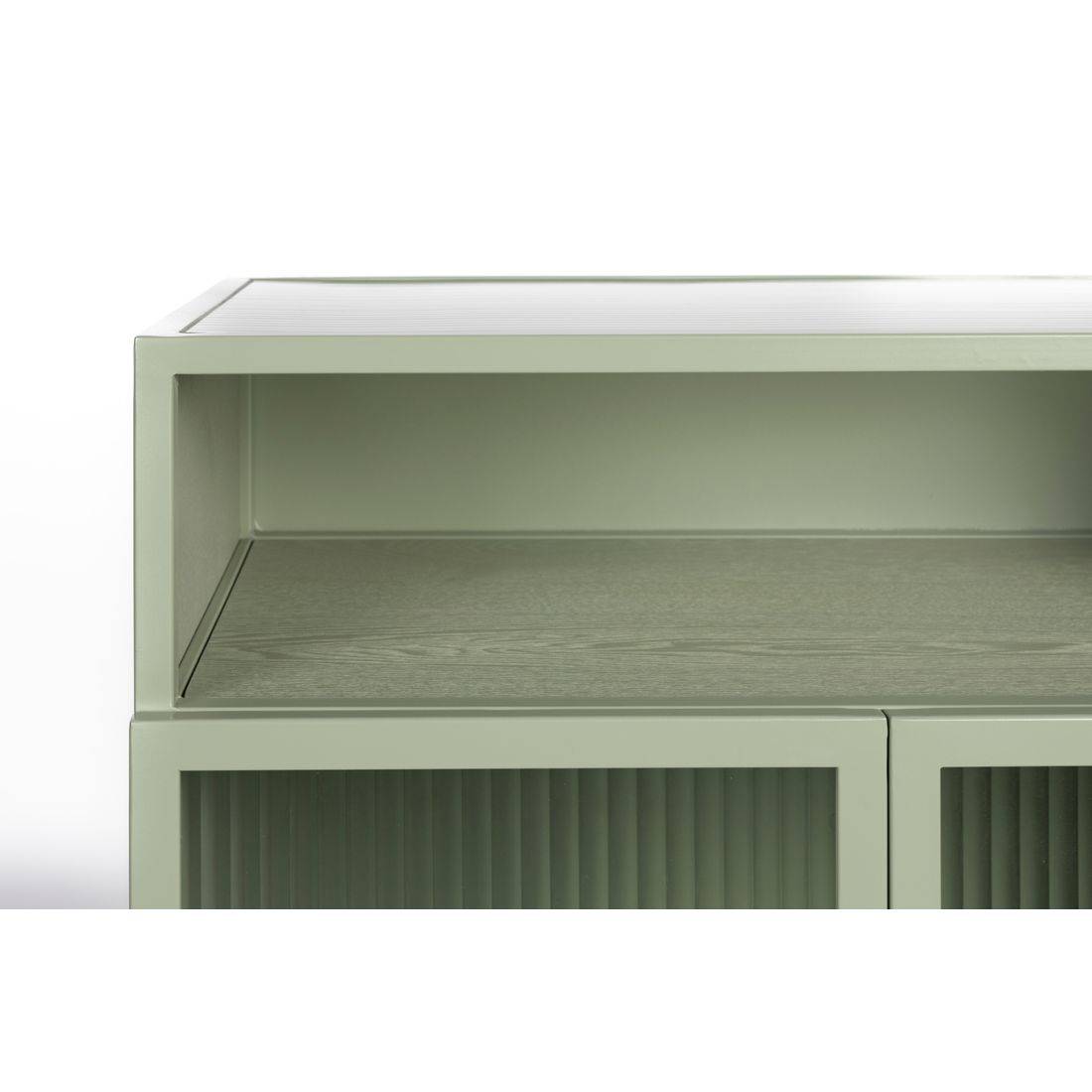 White Label Living Vitrinekast Herbe L - KwaliteitWonen.nl