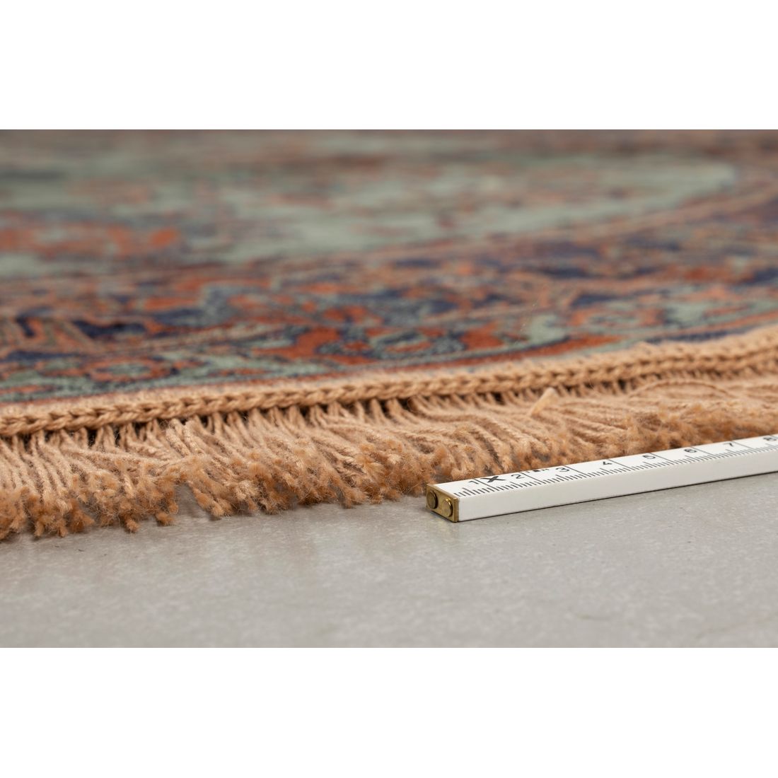 White Label Living Vloerkleed Raz Rond 200cm Groen - KwaliteitWonen.nl