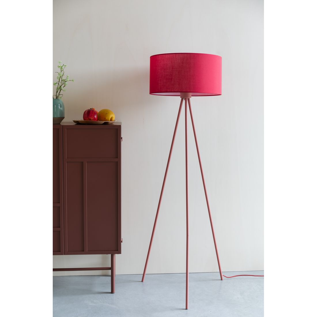 White Label Living Vloerlamp Susie Rood - KwaliteitWonen.nl