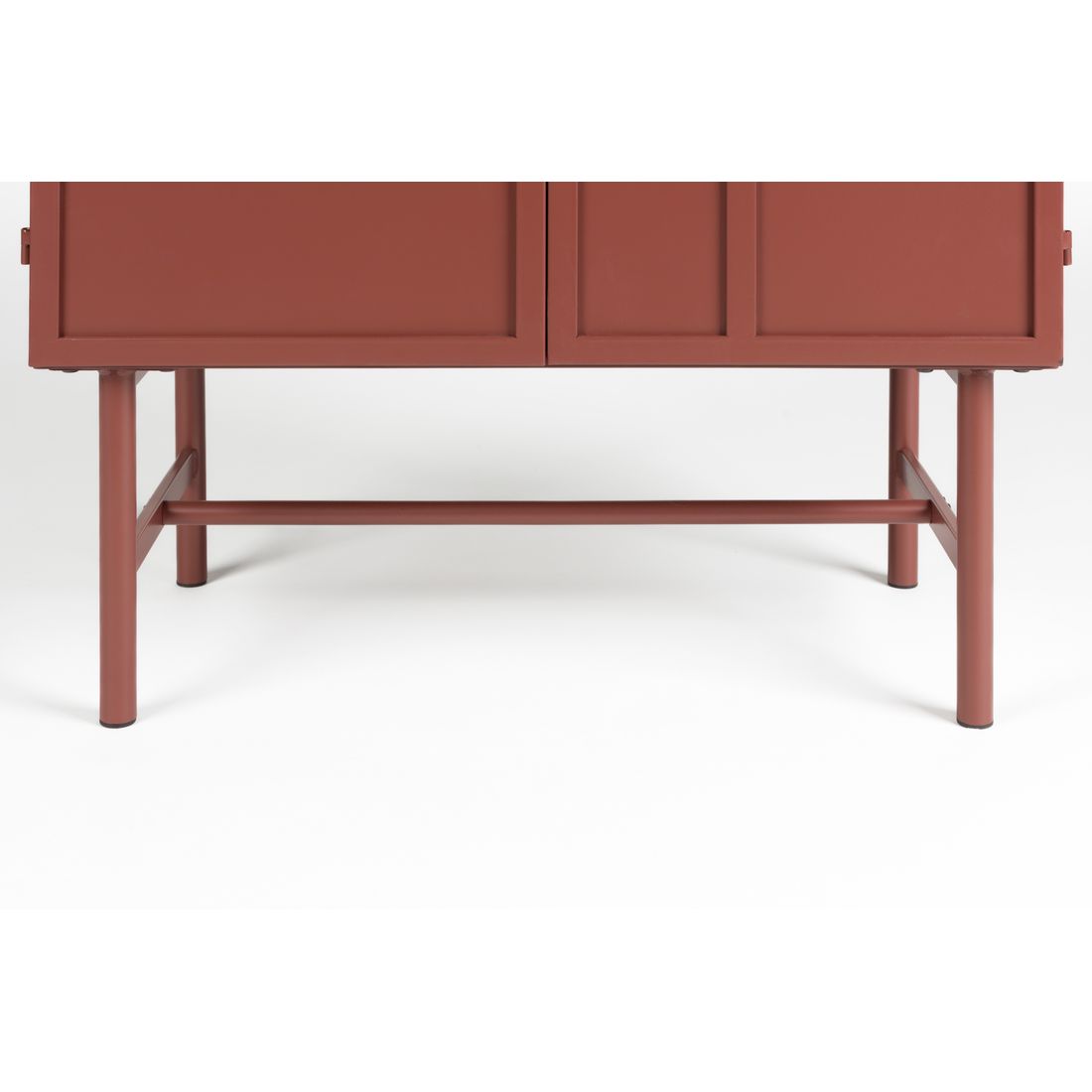 White Label Living Wandkast Davis Rood - KwaliteitWonen.nl