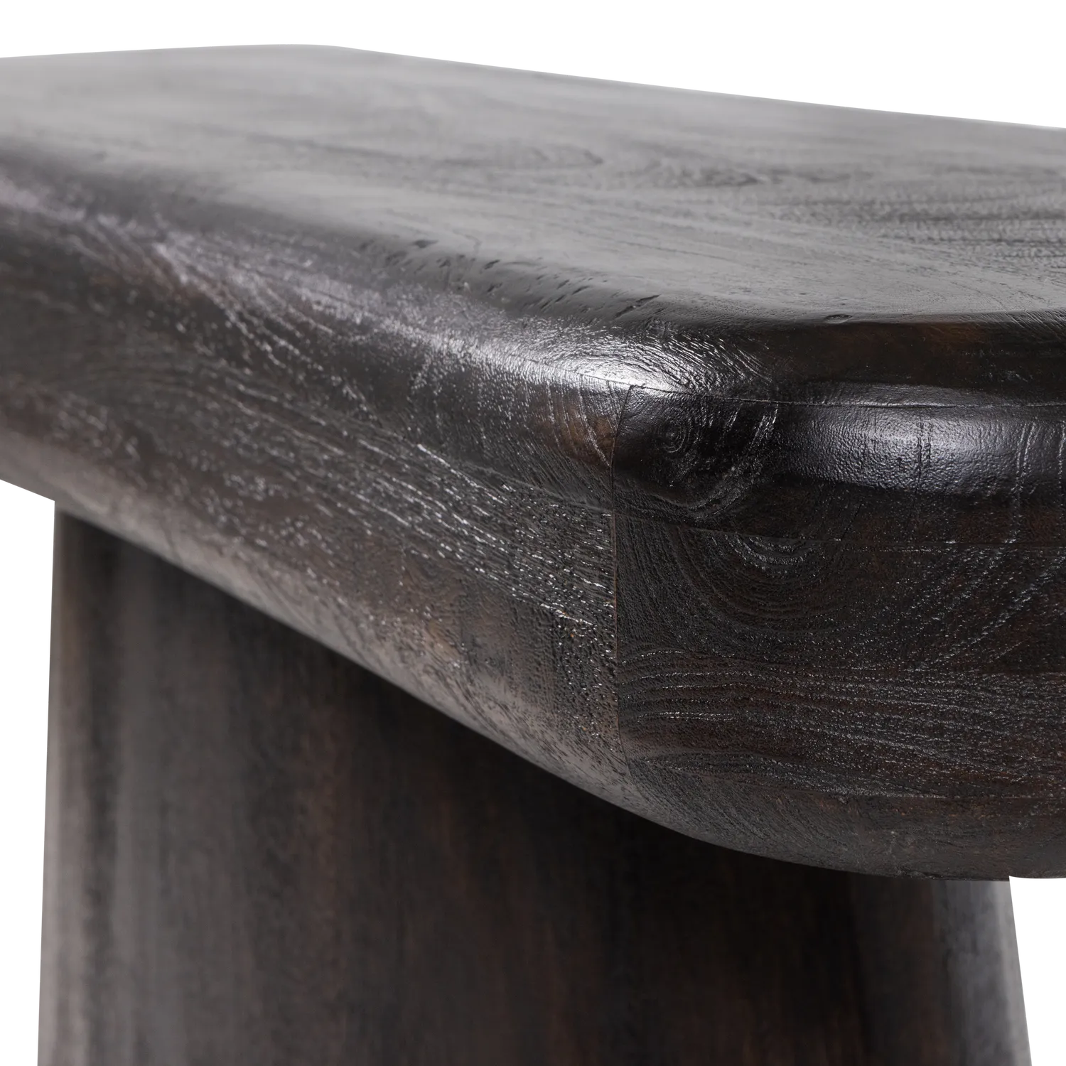 Woood Amco Sidetable Mangohout Donkerbruin - KwaliteitWonen.nl