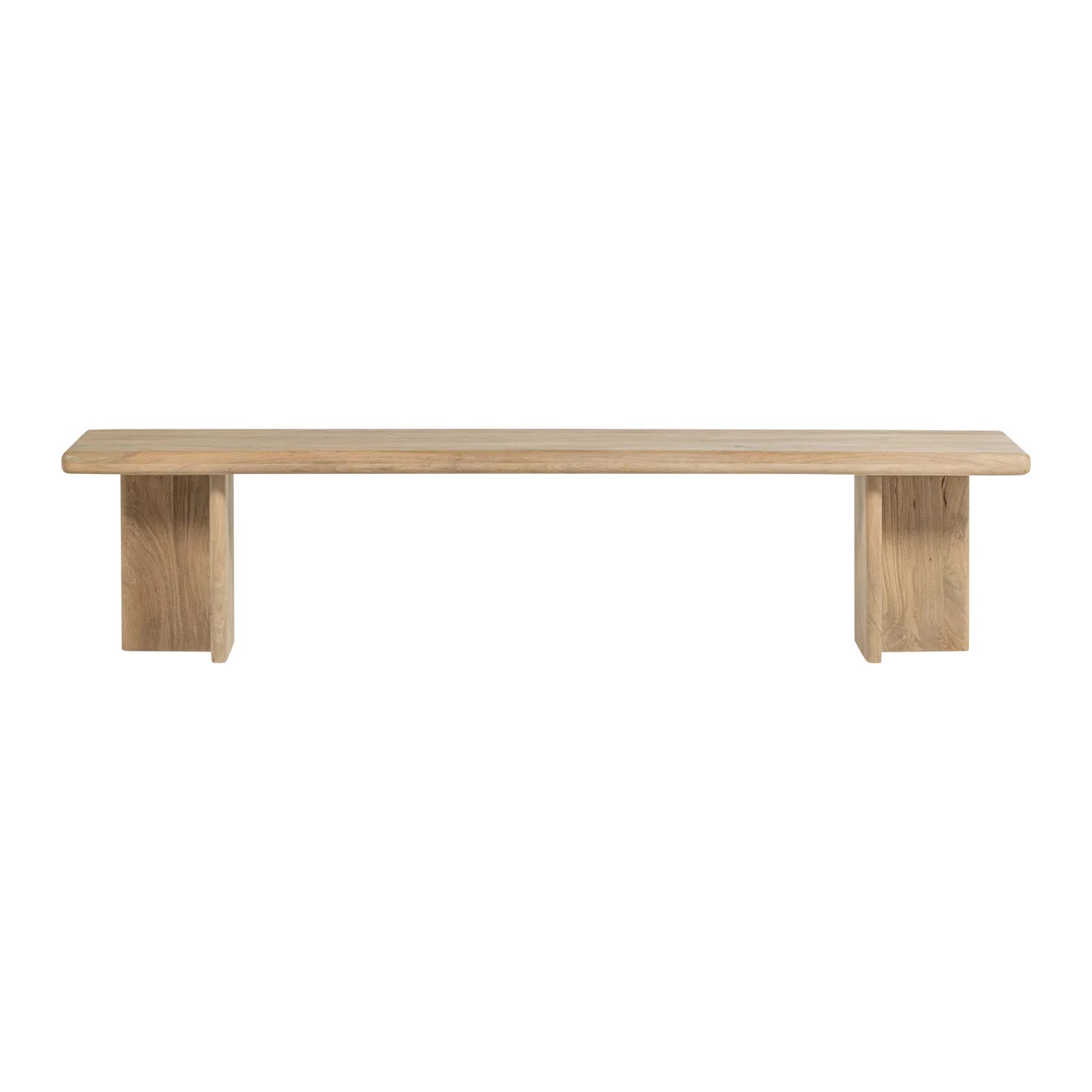 Woood Ato Eetbankje 180 X45 Cm Mangohout Naturel - KwaliteitWonen.nl