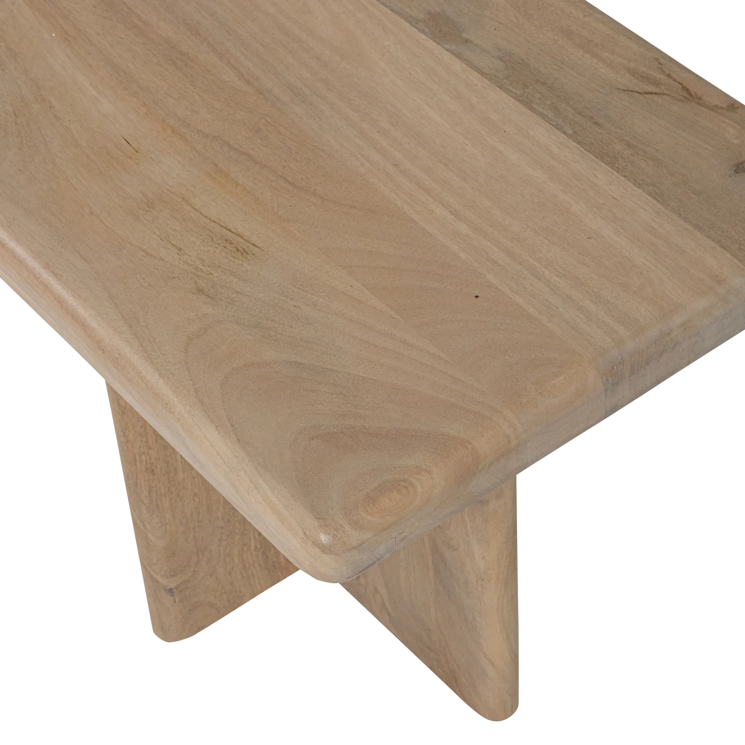 Woood Ato Eetbankje 220 X45 Cm Mangohout Naturel - KwaliteitWonen.nl