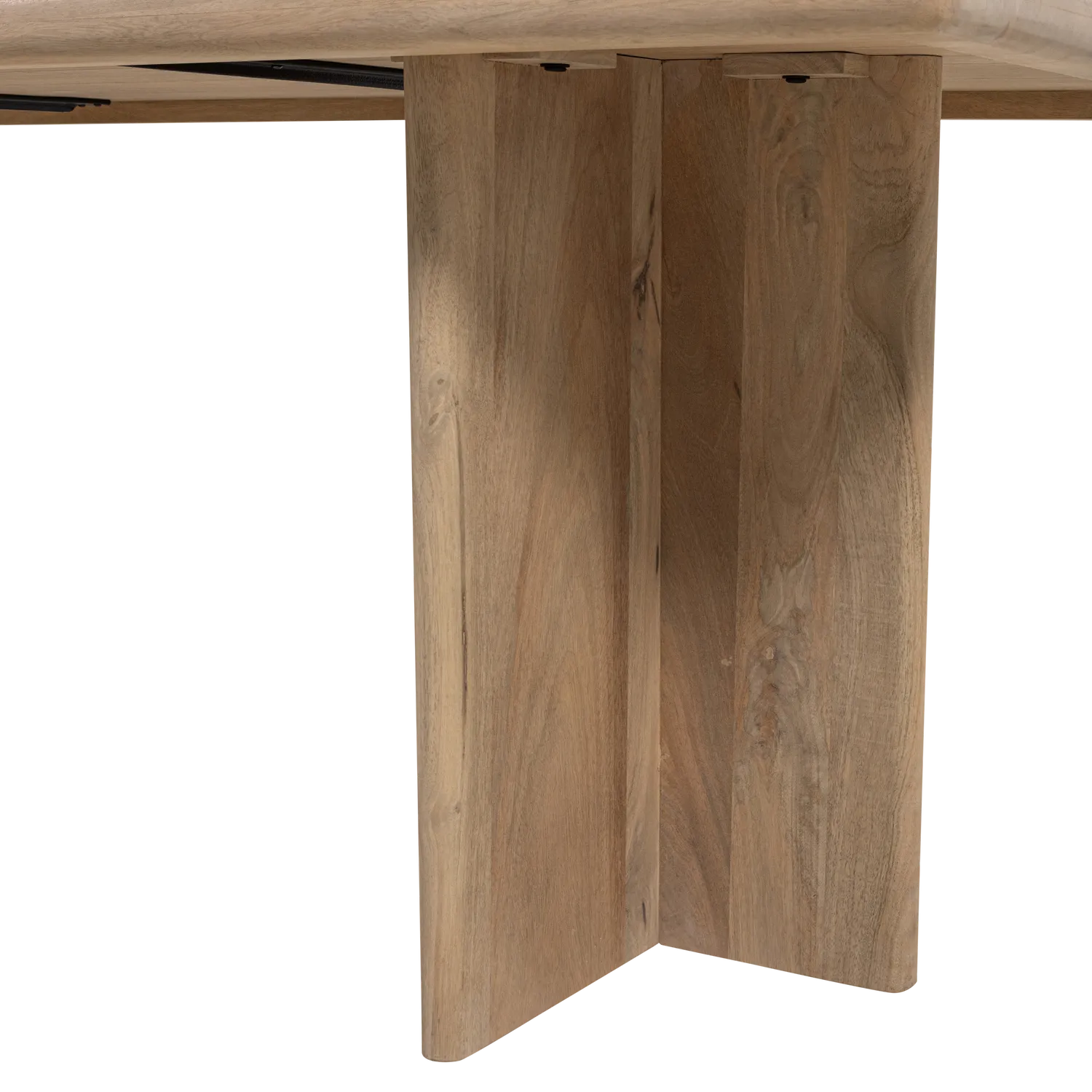 Woood Ato Eettafel 180 X90 Cm Mangohout Naturel - KwaliteitWonen.nl