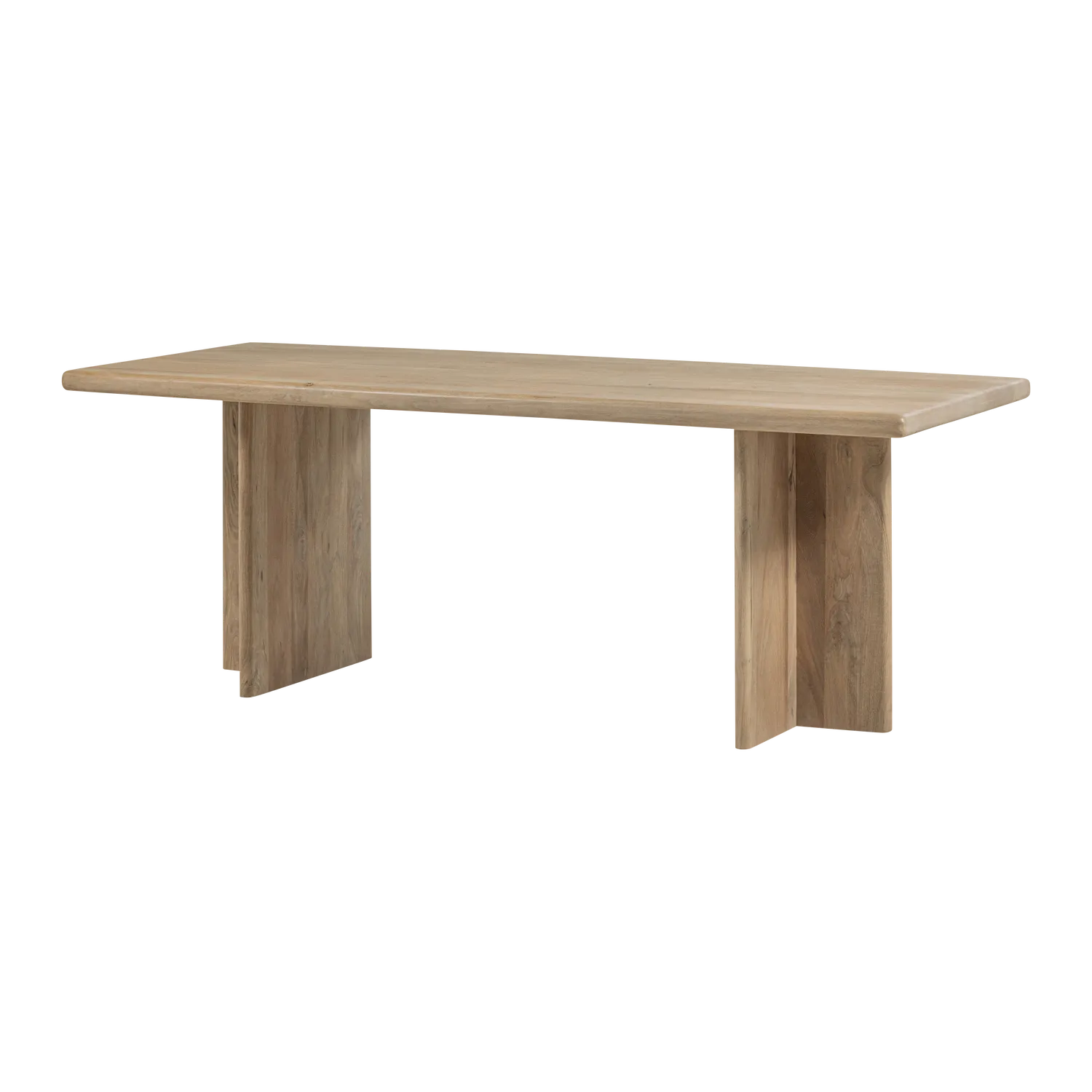 Woood Ato Eettafel 180 X90 Cm Mangohout Naturel - KwaliteitWonen.nl