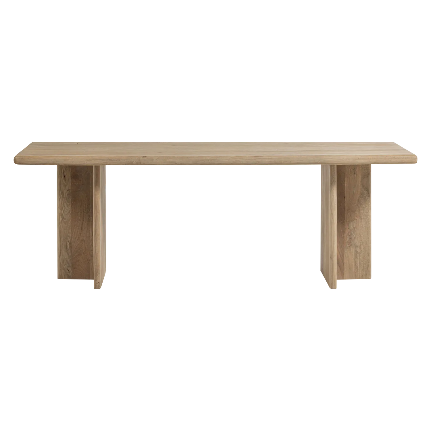 Woood Ato Eettafel 220 X90 Cm Mangohout Naturel - KwaliteitWonen.nl
