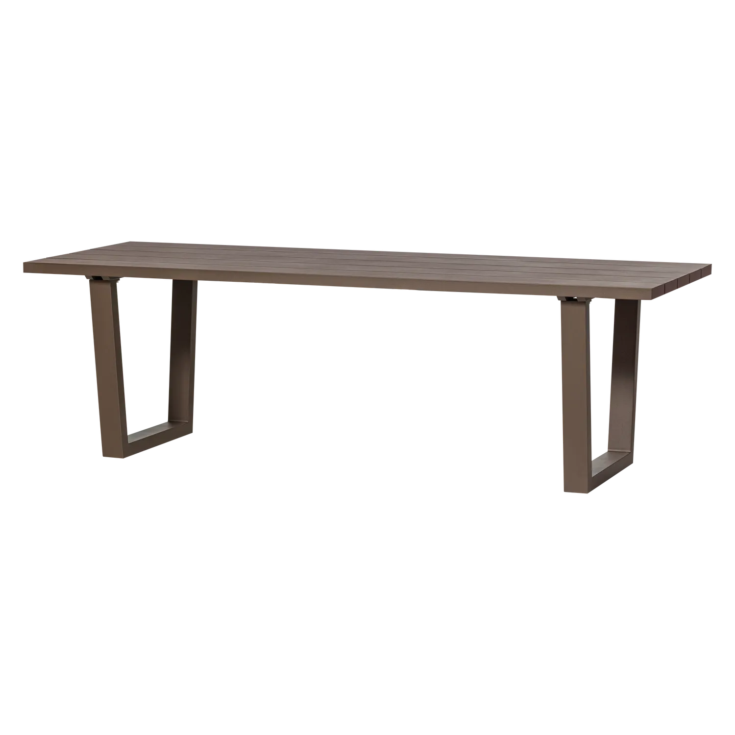 Woood Bear Tuintafel Aluminium Bruin - KwaliteitWonen.nl