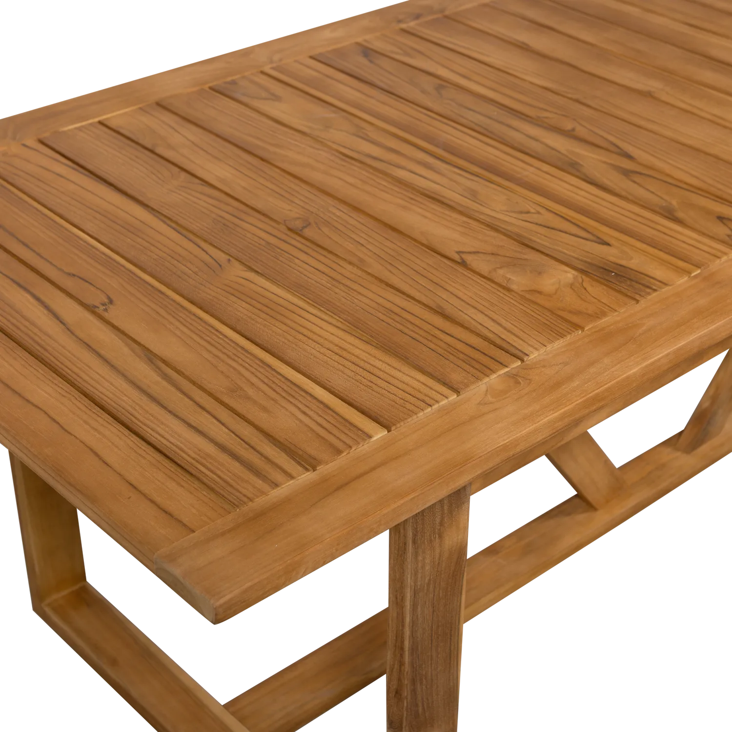 Woood Beaver Tuintafel Teak Naturel - KwaliteitWonen.nl