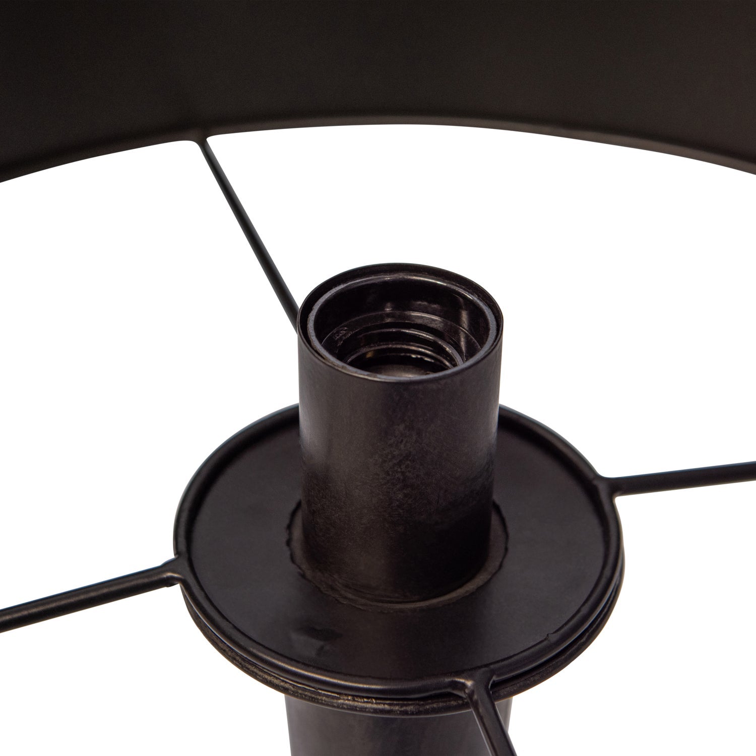 Woood Blackout Too Staande Lamp Metaal Zwart Messing - KwaliteitWonen.nl