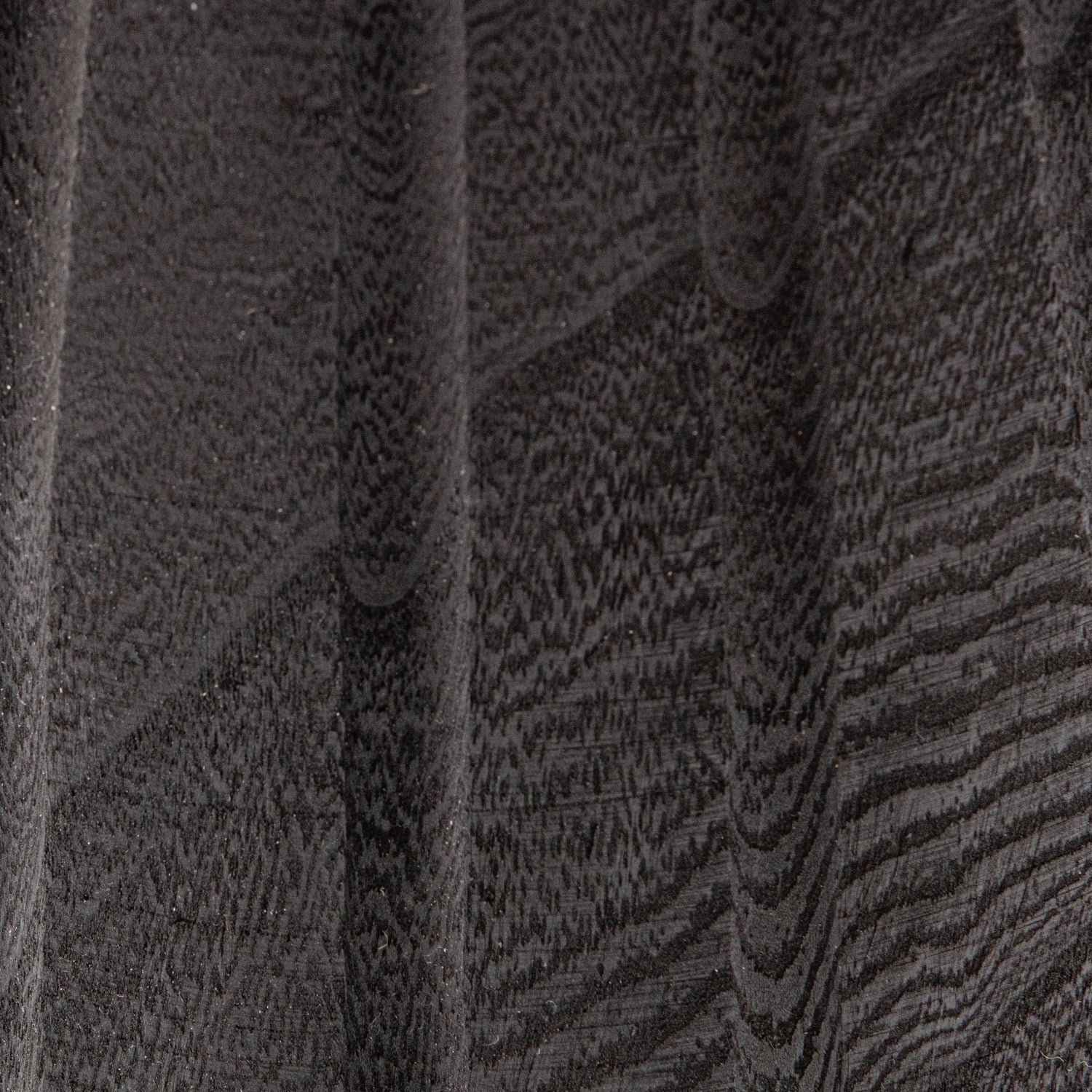 Woood Borre Kruk Hout Zwart 40x28cm - KwaliteitWonen.nl