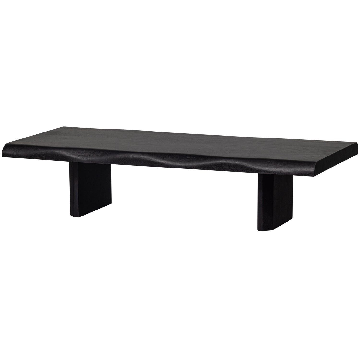 Woood Cali Salontafel Mangohout Zwart - KwaliteitWonen.nl