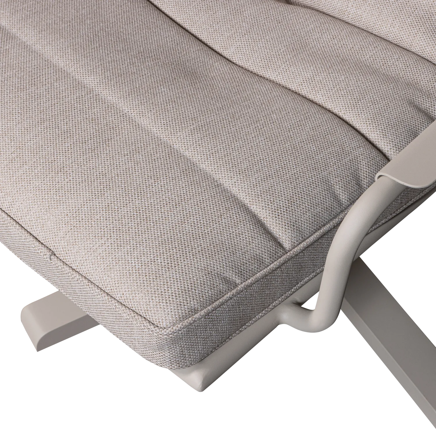 Woood Coosa Tuin Fauteuil Aluminium Zand - KwaliteitWonen.nl