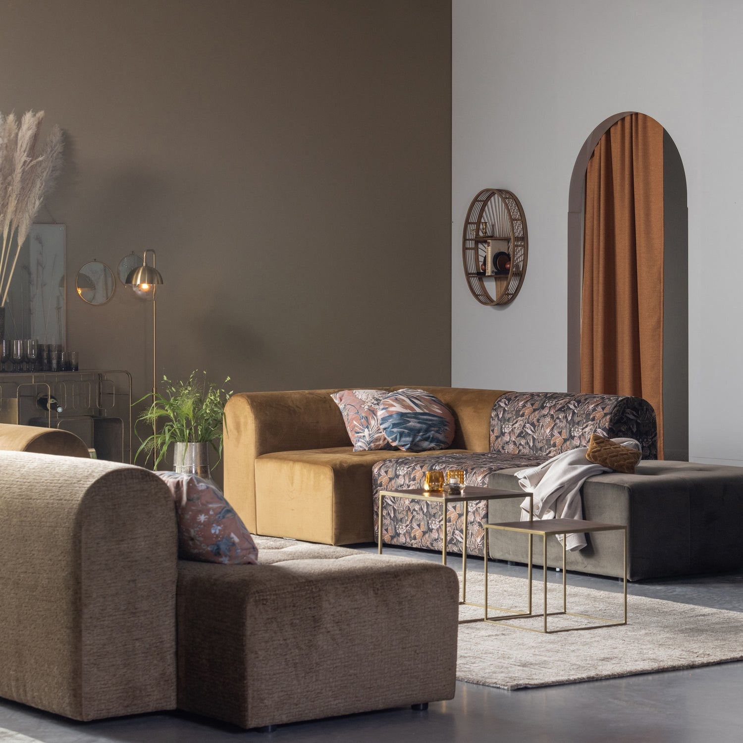 Woood Counter Dressoir Hout Zwart - KwaliteitWonen.nl