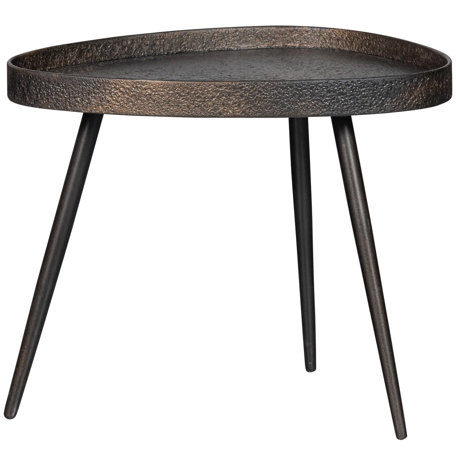 Woood Crude Bijzettafels Antique Brons (Set Van 2) - KwaliteitWonen.nl