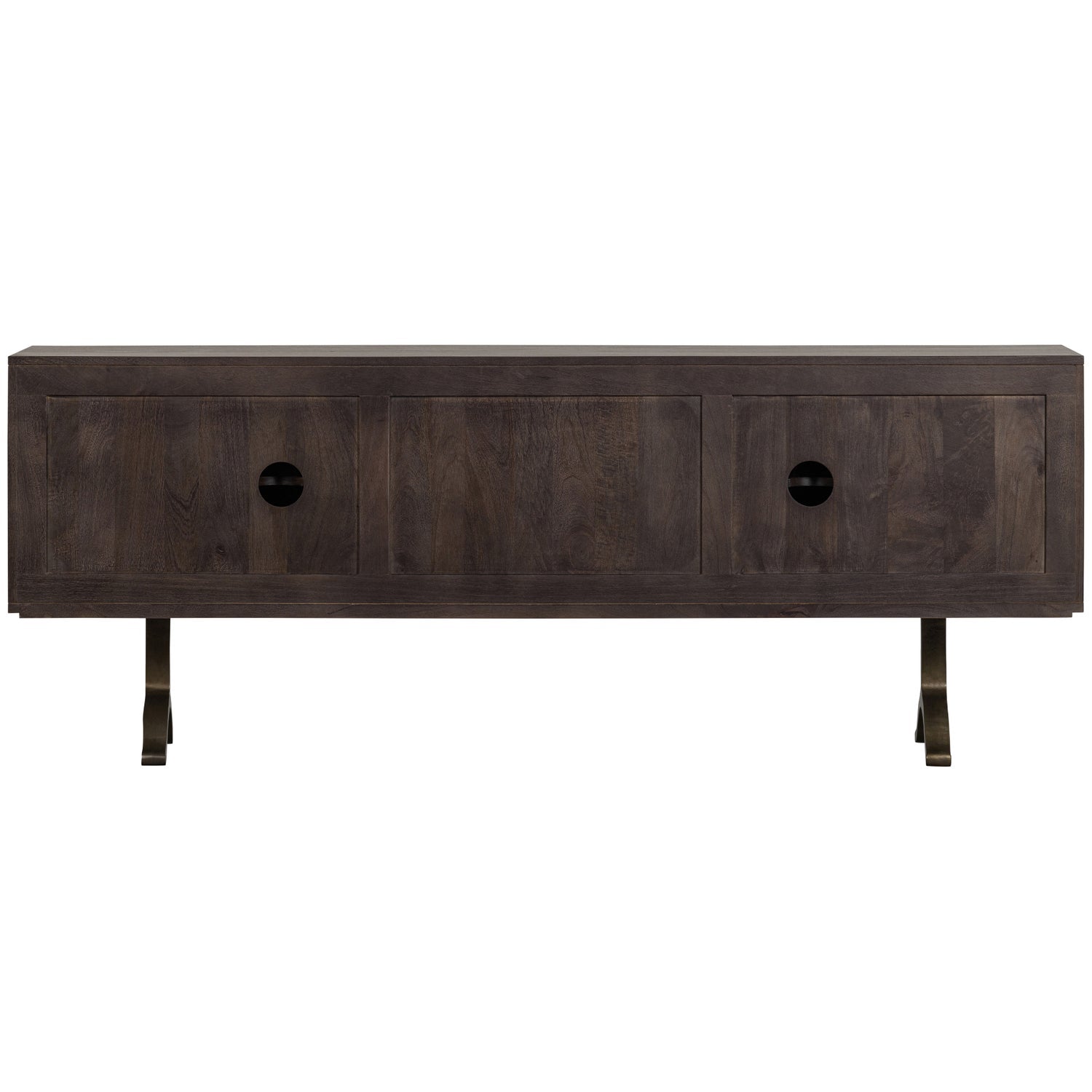 Woood Draw Dressoir Mangohout Walnoot - KwaliteitWonen.nl