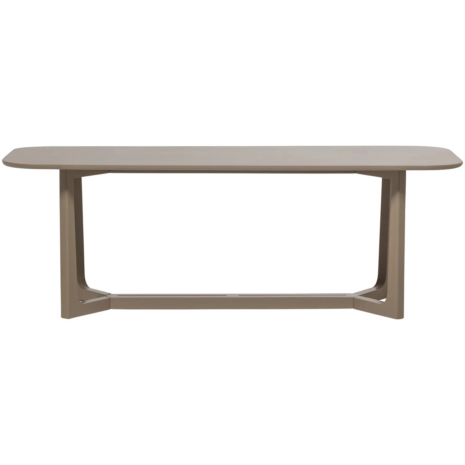 Woood Ferion Eettafel Mangohout Mud 240 X90 Cm - KwaliteitWonen.nl