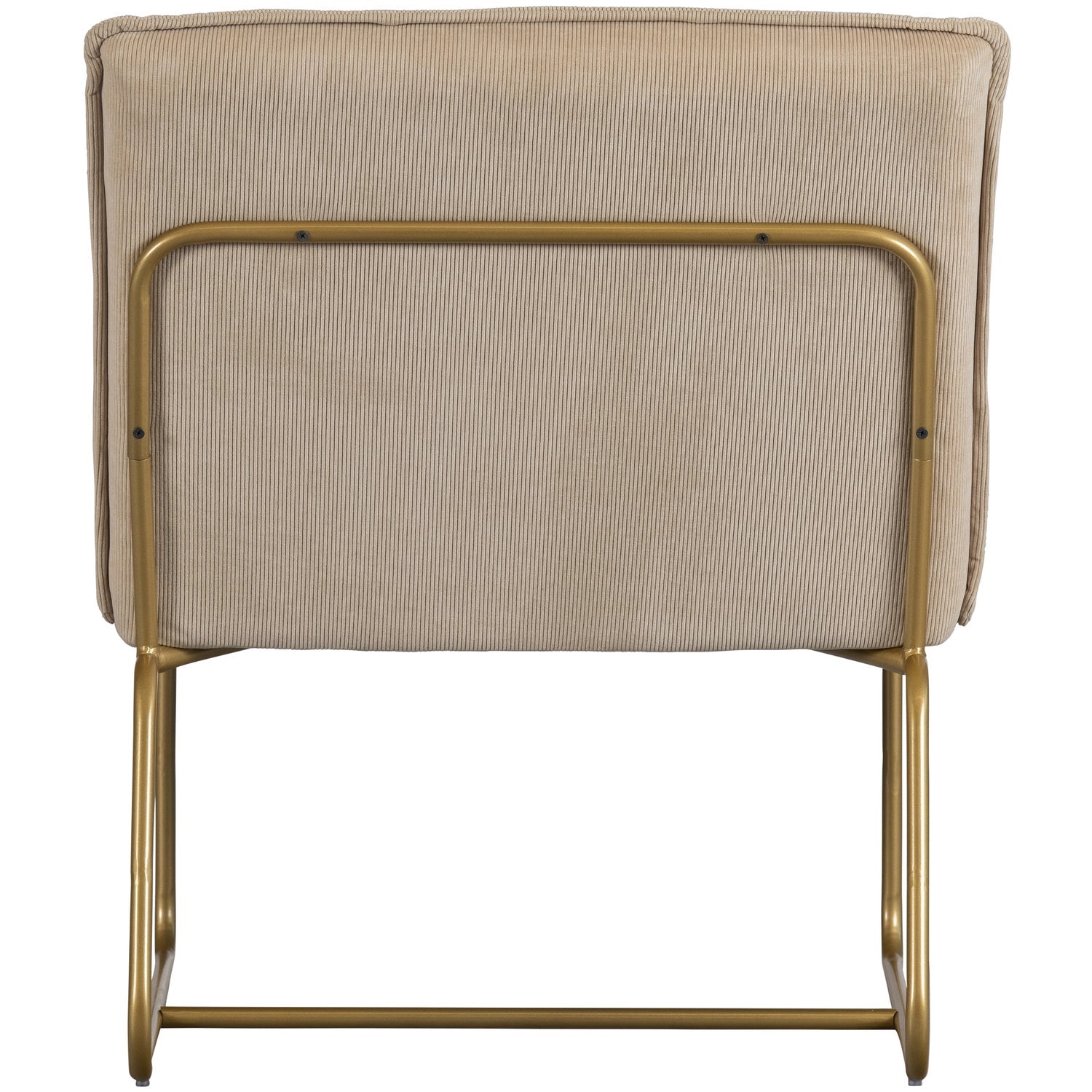 Woood Fie Fauteuil Ribstof Zand - KwaliteitWonen.nl