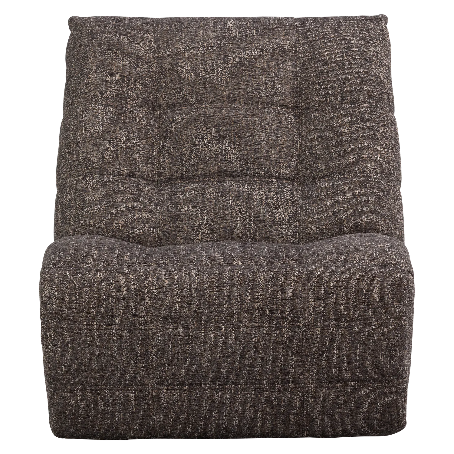 Woood Hein Relaxfauteuil Elektrisch Antraciet/Bruin Melange - KwaliteitWonen.nl
