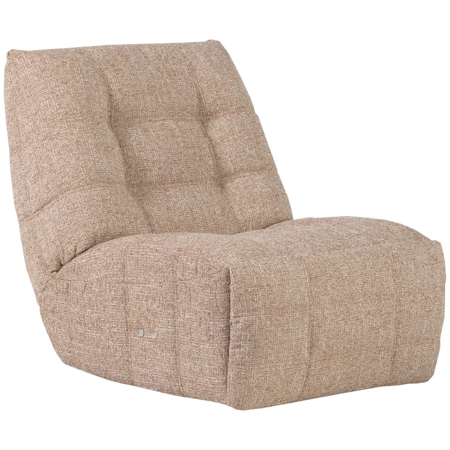 Woood Hein Relaxfauteuil Elektrisch Naturel Melange - KwaliteitWonen.nl