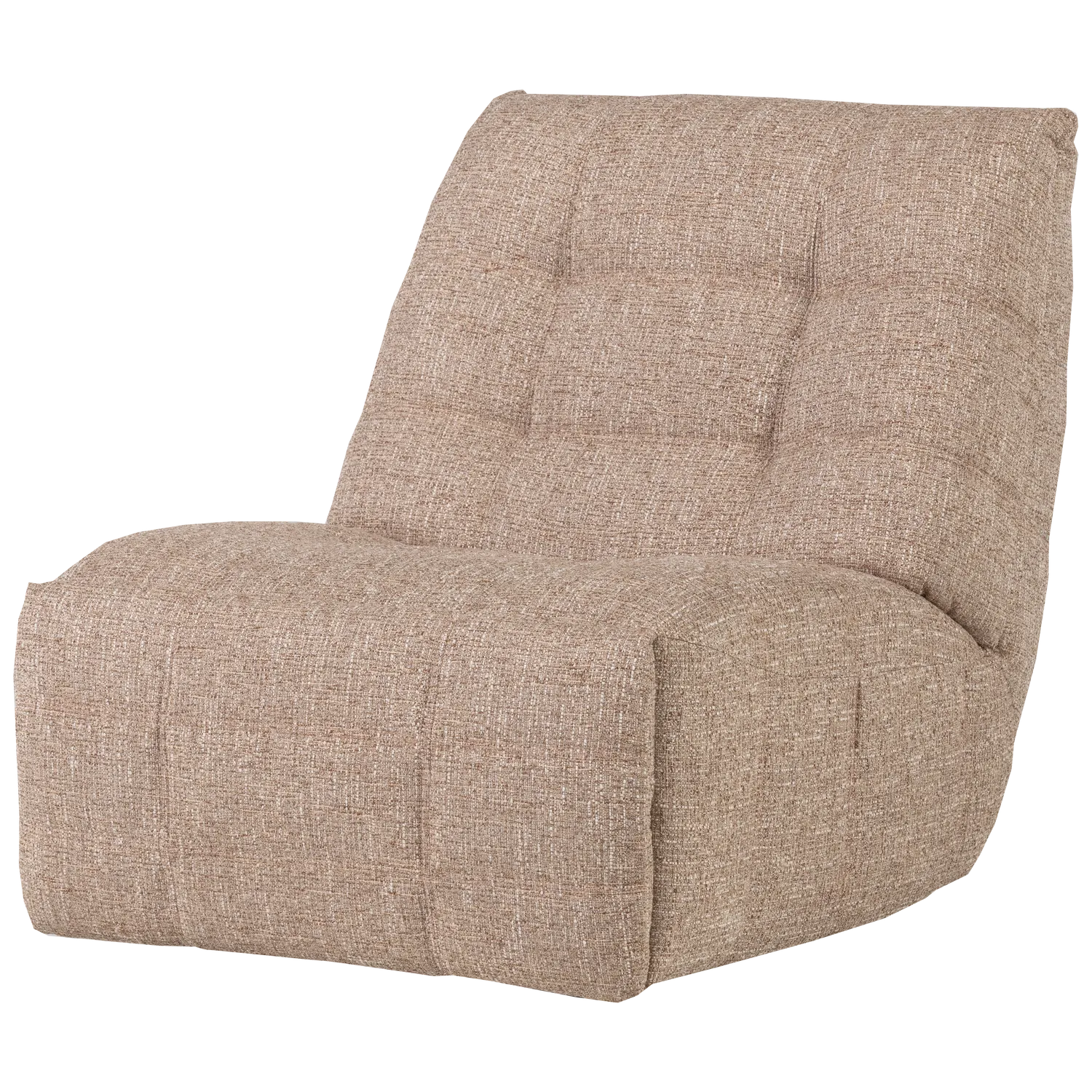 Woood Hein Relaxfauteuil Elektrisch Naturel Melange - KwaliteitWonen.nl