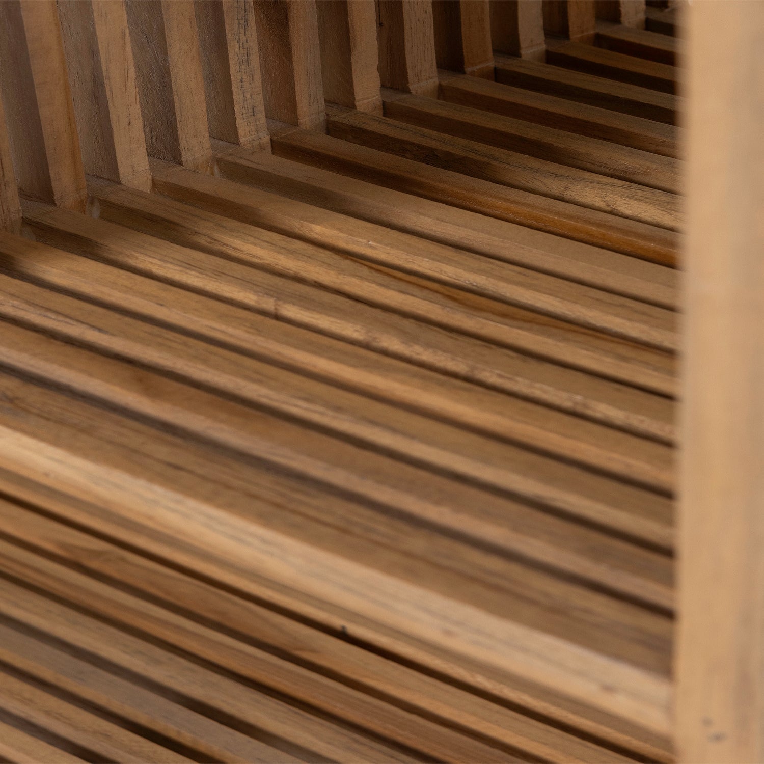 Woood Jasmijn Bijzettafel Recycled Teak Naturel - KwaliteitWonen.nl