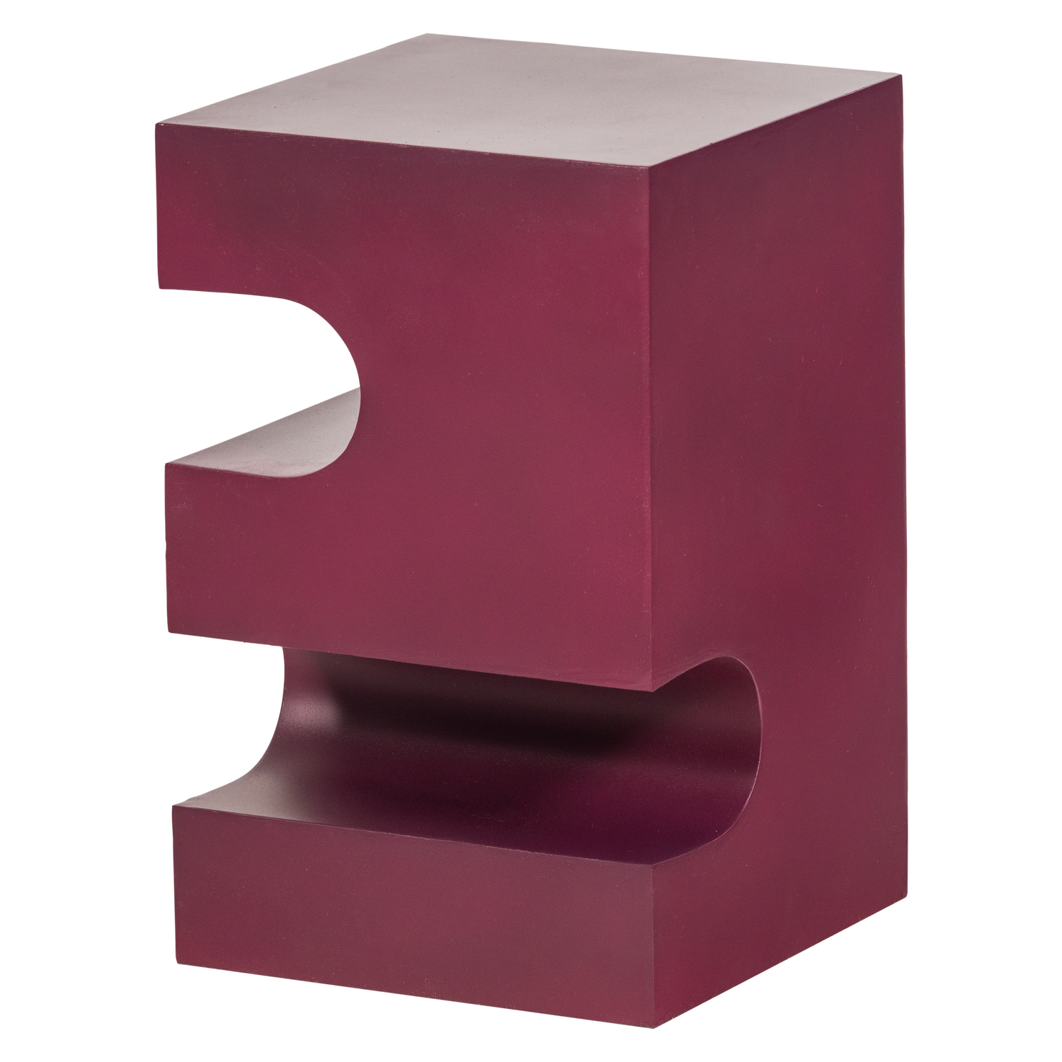 Woood Jessa Bijzettafel Metaal Paars/Bruin-Kwaliteitwonen.nl