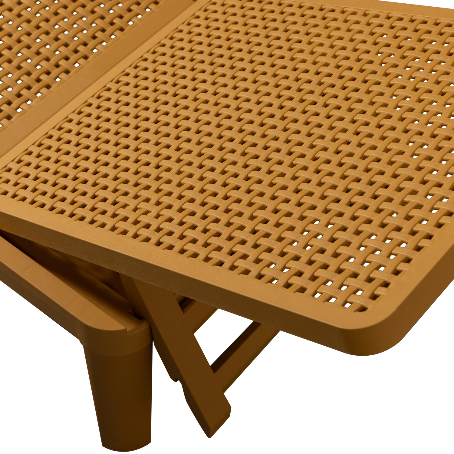 Woood Jinte Tuin Ligbed Kunststof Geel-Kwaliteitwonen.nl