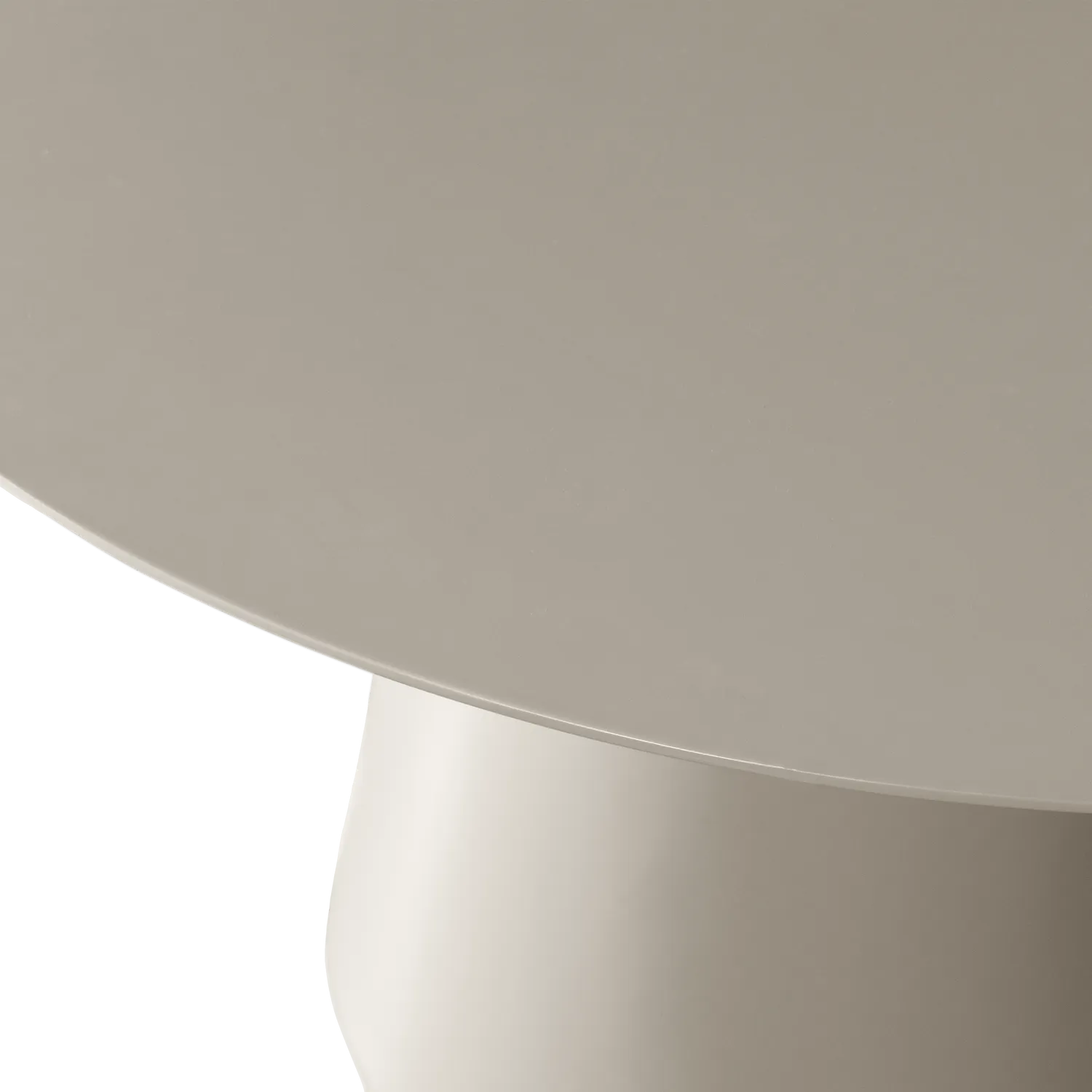 Woood Jorre Eettafel Rond 120cm MDF Antiek Beige - KwaliteitWonen.nl