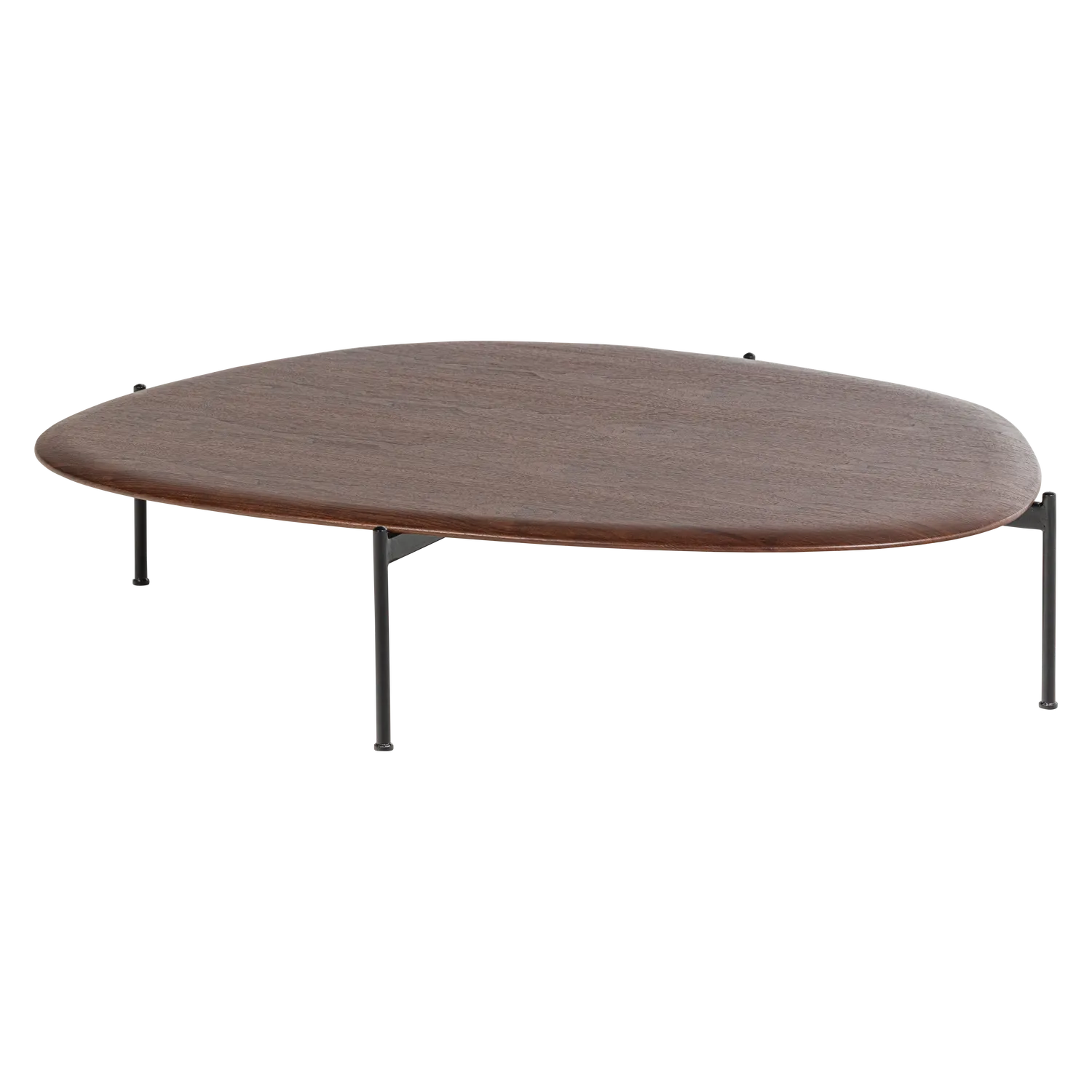 Woood Kota Salontafel 26x121x79cm MDF Fineer Bruin - KwaliteitWonen.nl