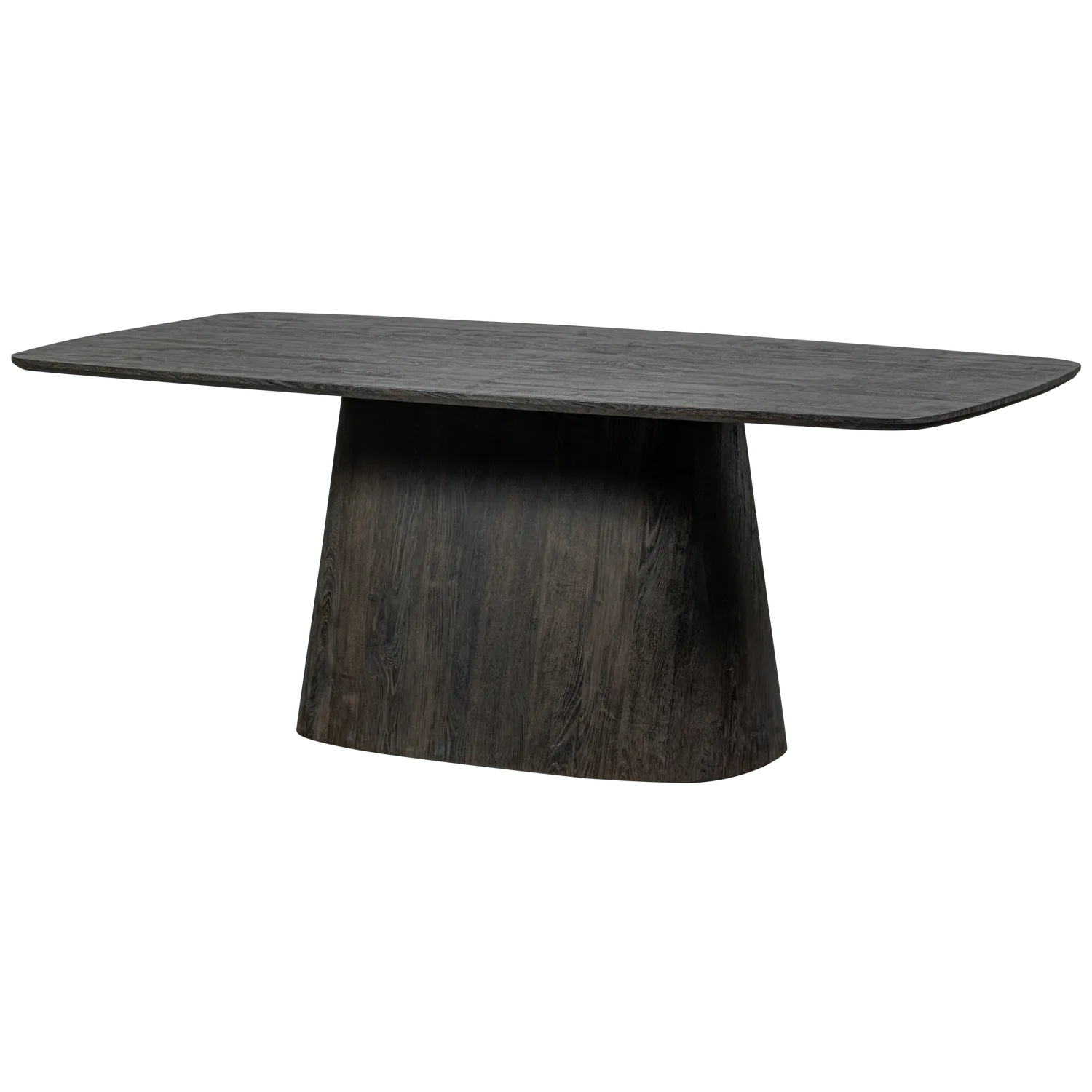 Woood Leah Eettafel Mdf Donkerbruin 200 X105 Cm - KwaliteitWonen.nl