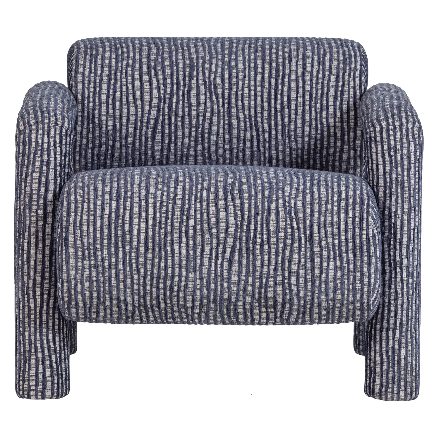 Woood Lenny Fauteuil Met Dessin Grijsblauw - KwaliteitWonen.nl