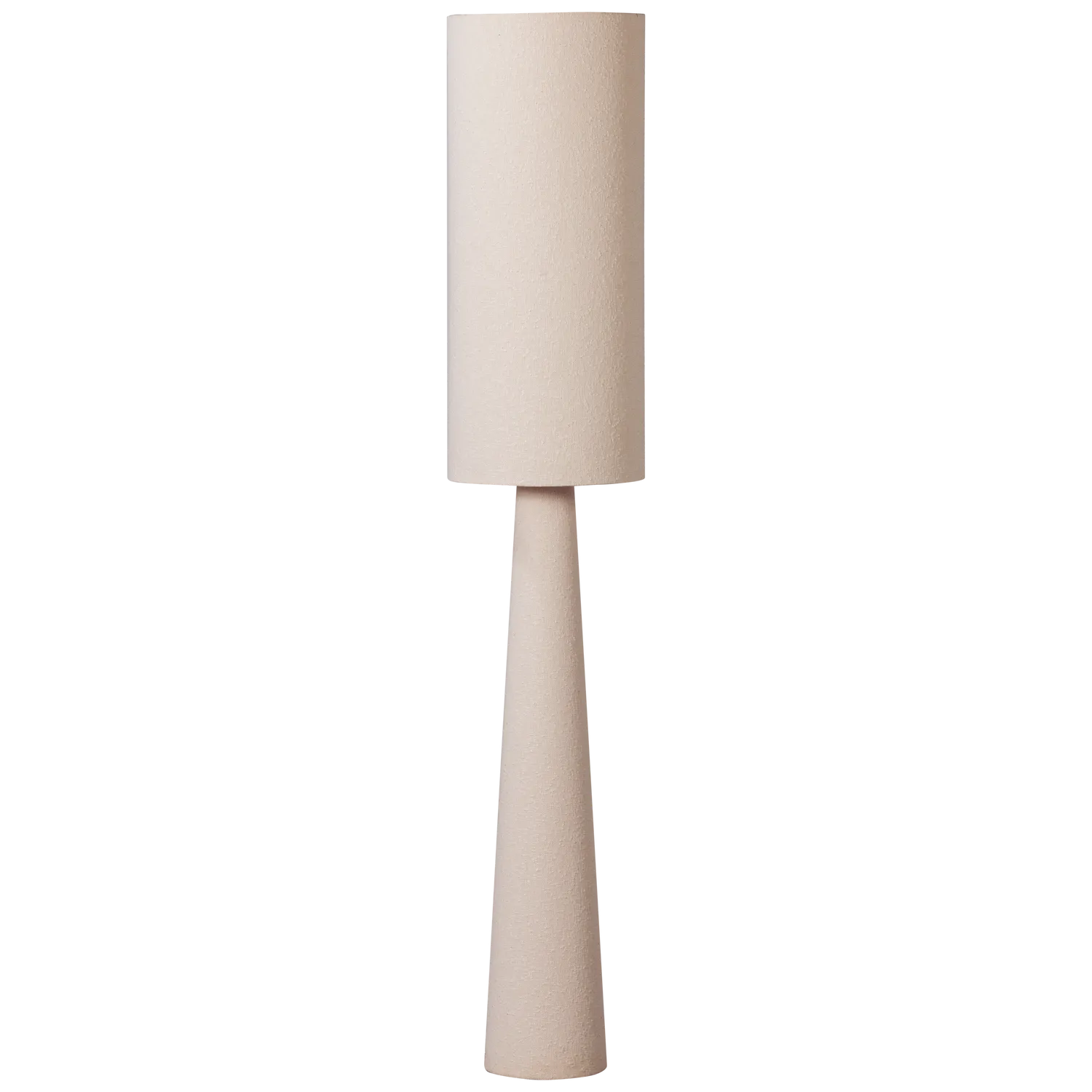 Woood Loft Vloerlamp Xl Metaal/Boucle Naturel 187 Xo35 Cm - KwaliteitWonen.nl