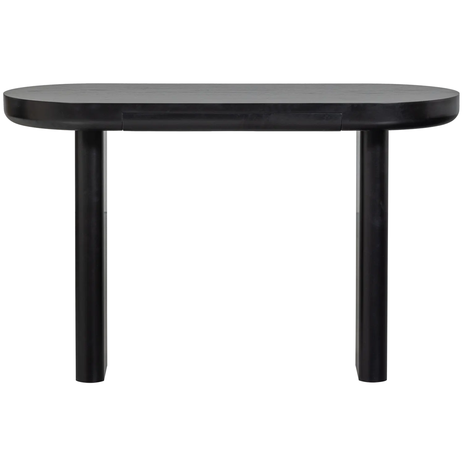 Woood Mael Bureau Sidetable Fineer Zwart - KwaliteitWonen.nl